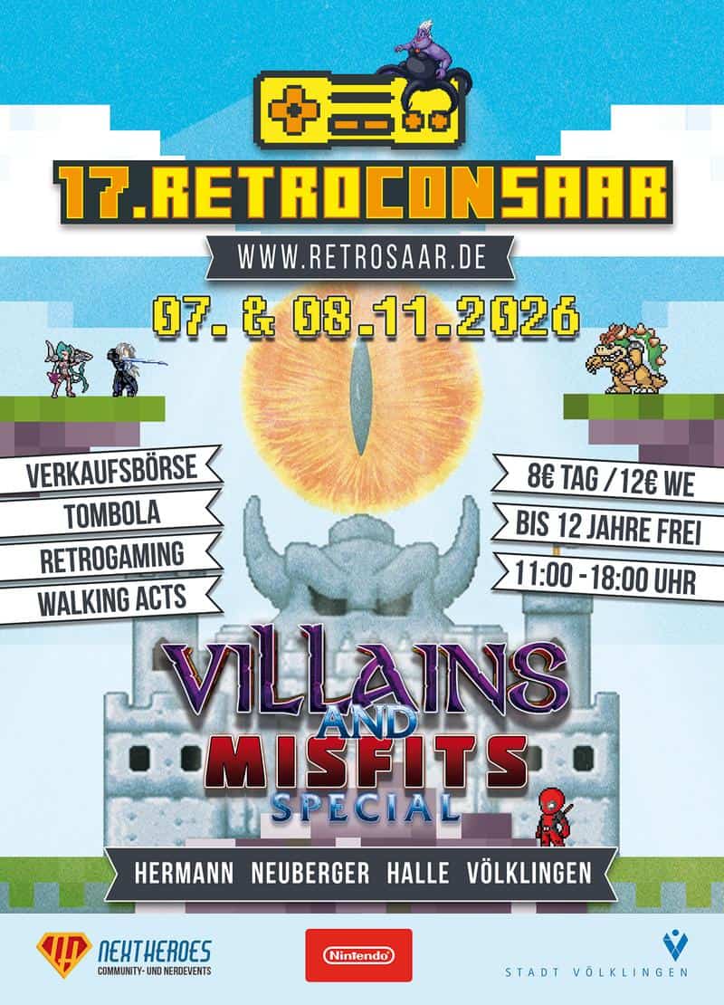 RetroCon Saar 2026 in Völklingen